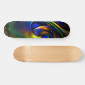 blauwe maan skateboard (Horizontaal)
