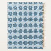 Blauwe Madelief Planner (Achterkant)