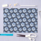 Blauwe Madelief Tissuepapier (Craft)