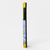 Blauwe Madeliefjes Case-Mate iPhone Case (Achterkant/links)