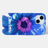 Blauwe maffia Case-Mate iPhone case (Achterkant (horizontaal))