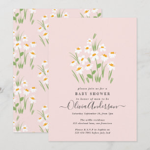 Blauwe maffia, elegant mooi baby shower kaart