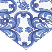 Blauwe majolica Italiaanse Tafelloper (Hoek)
