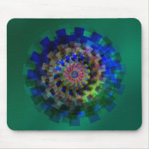 Blauwe mandala