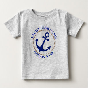 Blauwe marina van de sportboot met een Nautical An