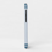 Blauwe Marine Nautische Anker jacht club boot Retr Case-Mate iPhone Case (Achterkant/links)