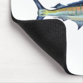 blauwe marineschildpad muismat (Hoek)