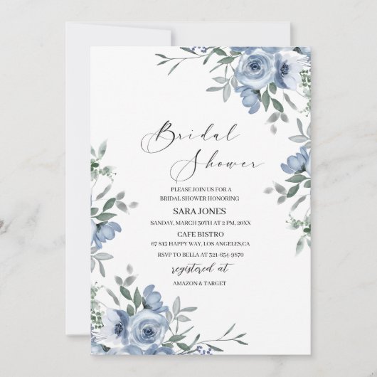 Blauwe marineslauw en Vrijgezellenfeest Kaart (Voorkant)