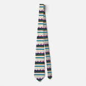 Blauwe marinier en geel stropdas (Voorkant)