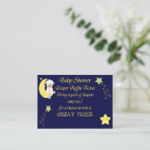 Blauwe mariniers, moon, schaap, luierritten informatiekaartje (Staand voorkant)