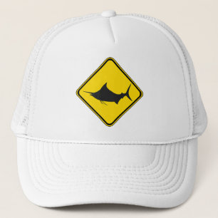 Blauwe marlijn kruising! trucker pet