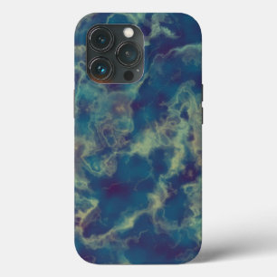 Blauwe Marmer 2 iPhone 13 Pro Hoesje