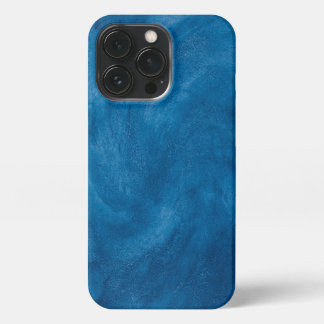 Blauwe marmer achtergrond iPhone 13 pro hoesje