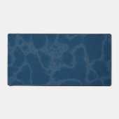 Blauwe marmer bureaumat (Voorkant)