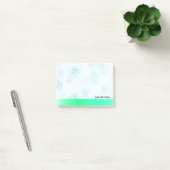 Blauwe marmer Pattern Doelstellingen voor vandaag Post-it® Notes (Kantoor)