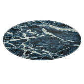 Blauwe marmer snijplank (Hoek)