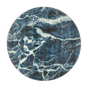 Blauwe marmer snijplank