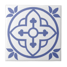 Blauwe Marokkaanse tegel 3