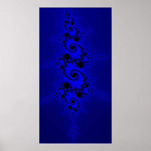 Blauwe marvel poster (Voorkant)