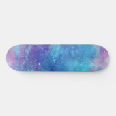 Blauwe Melkweg Skateboard (Horizontaal)