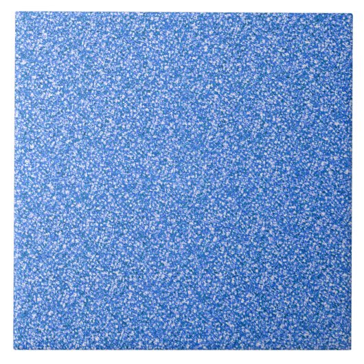 Blauwe metalen tegel tegeltje (Voorkant)