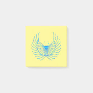 blauwe milt post-it® notes