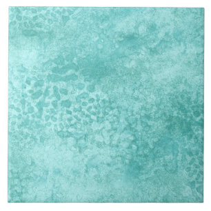 Blauwe mint Zee groene textuur Tegeltje