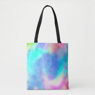 Blauwe moderne prachtige abstracte trendy tas