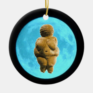 Blauwe Moon Venus-versiering Keramisch Ornament