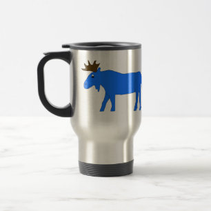 Blauwe Moose mok