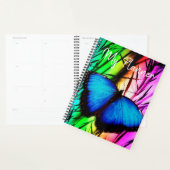 Blauwe Morpho Vlinder Planner (Display)