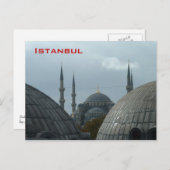 Blauwe moskee briefkaart (Voorkant / Achterkant)