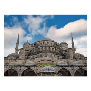 Blauwe moskee Istanbul Foto Afdruk