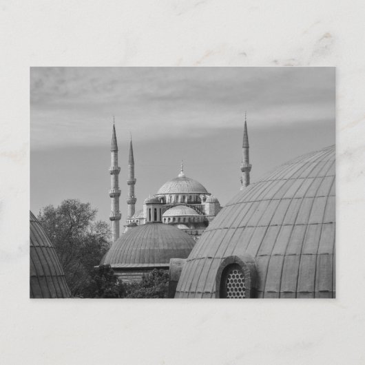 Blauwe moskee, Istanbul, Turkije Briefkaart (Voorkant)