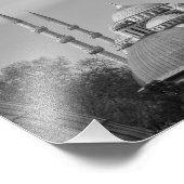 Blauwe moskee, Istanbul, Turkije Foto Afdruk (Hoek)