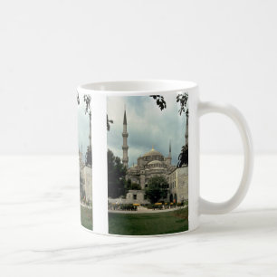 Blauwe moskee, Istanbul, Turkije Koffiemok