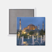 Blauwe moskee, Istanbul, Turkije Magneet (Voorkant / Achterkant)