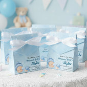 Blauwe moslim Baby jongen aqeeqah Favoriet Dozen Bedankdoosjes