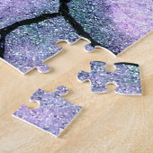 Blauwe Mozaïek Legpuzzel (Zijkant)