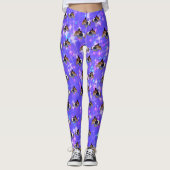 Blauwe muggen, Leggings (Voorkant)