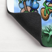 Blauwe mutsen muismat (Hoek)