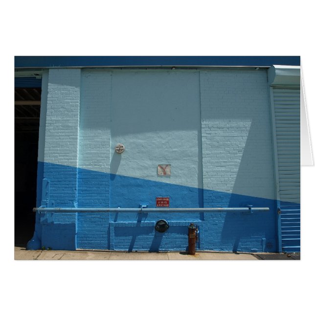 Blauwe Muur 5x7 (Voorkant Horizontaal)