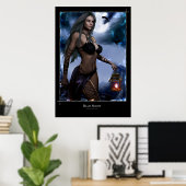 Blauwe nacht poster (Thuiskantoor)