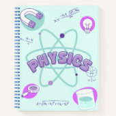 blauwe natuurkunde 💙 notitieboek (Voorkant)