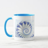 Blauwe Nautilus Mok (Links)