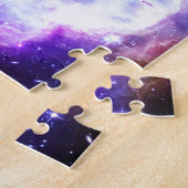 Blauwe nevel legpuzzel (Zijkant)