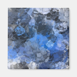 Blauwe Nevel Maan Magneet