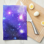 Blauwe nevel theedoek (Quarter Fold)