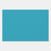 Blauwe Oceaan Inpakpapier Vel (Voorkant 2)