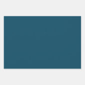 Blauwe Oceaan Inpakpapier Vel (Voorkant)